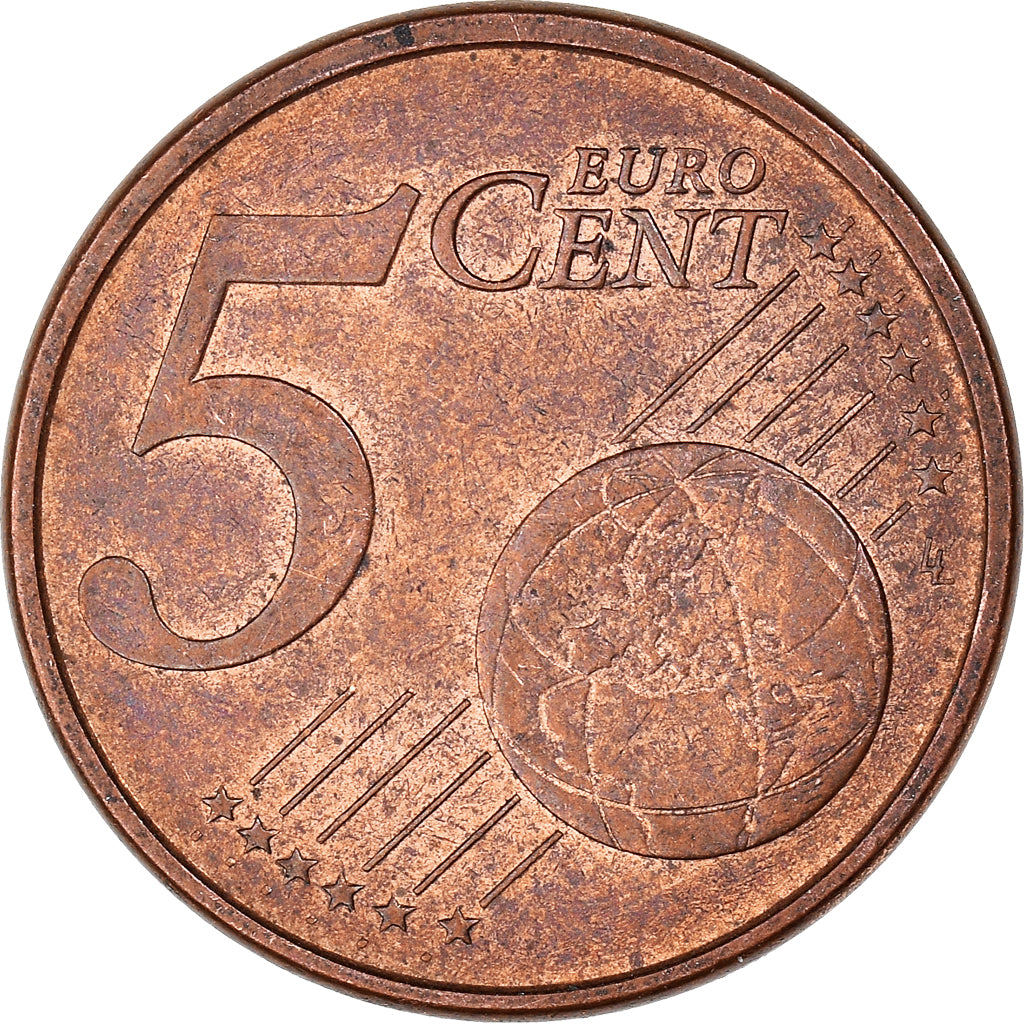 Münze, Italien, 5 Euro Cent, 2002