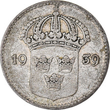 Monnaie, Suède, 10 Öre, 1939