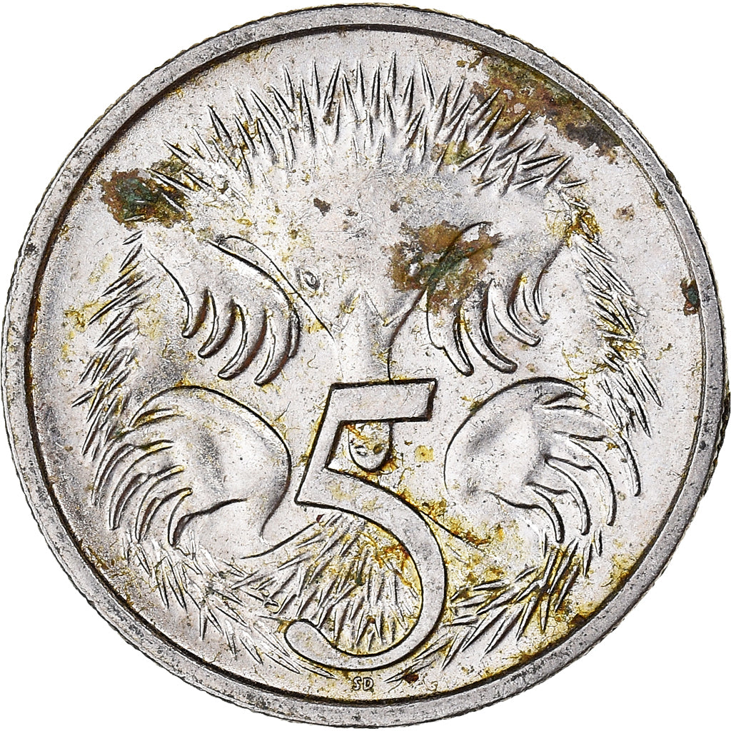 Moeda, Austrália, 5 Cents, 1993