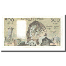 Francia, 500 Francs, 1991, 1991-01-03, BC+, Fayette:71.46, KM:156h