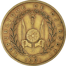 Moneda, Yibuti, 500 Francs, 1991