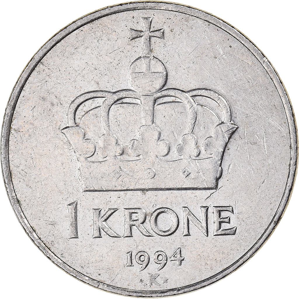 Münze, Norwegen, Krone, 1994