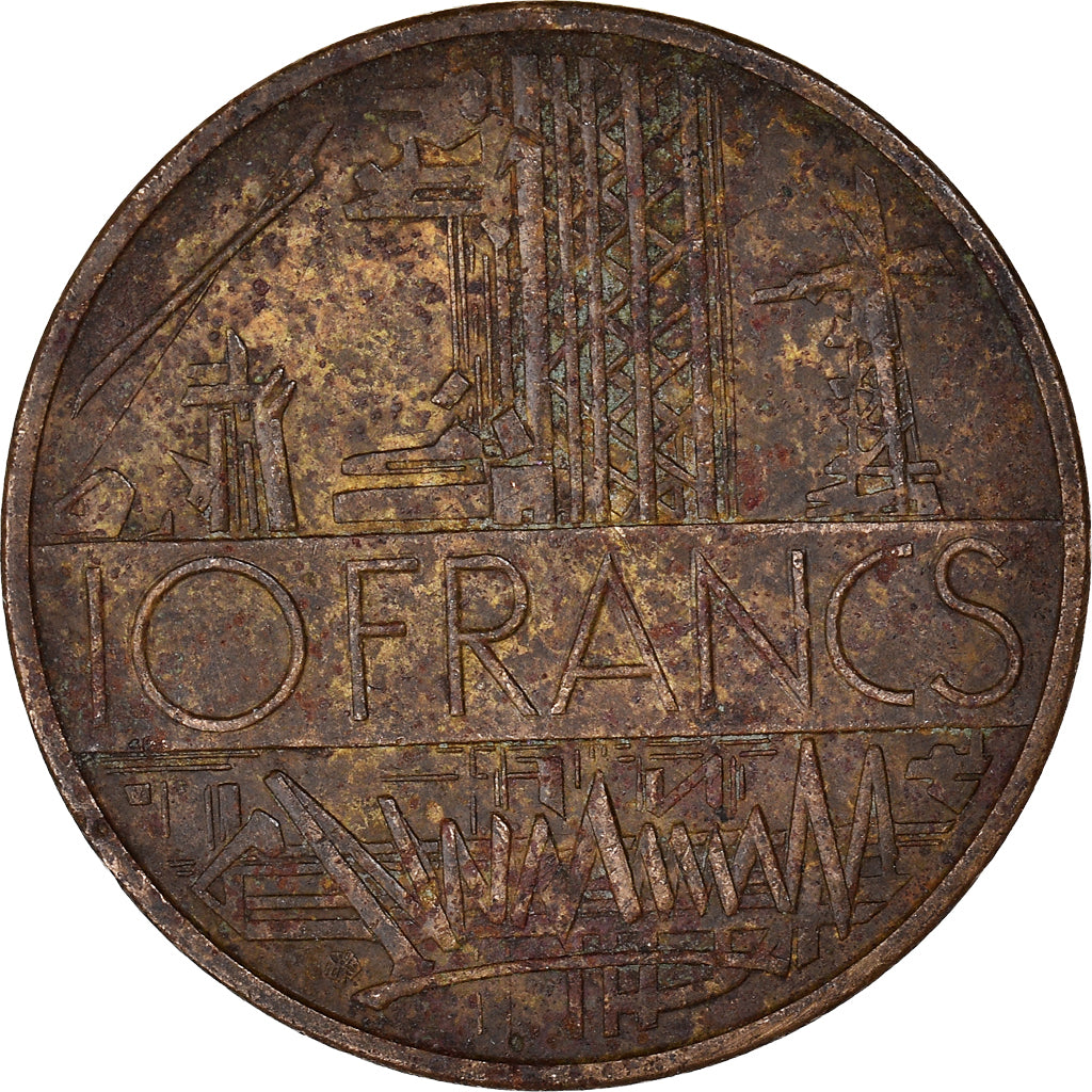 Coin, France, 10 Francs, 1973
