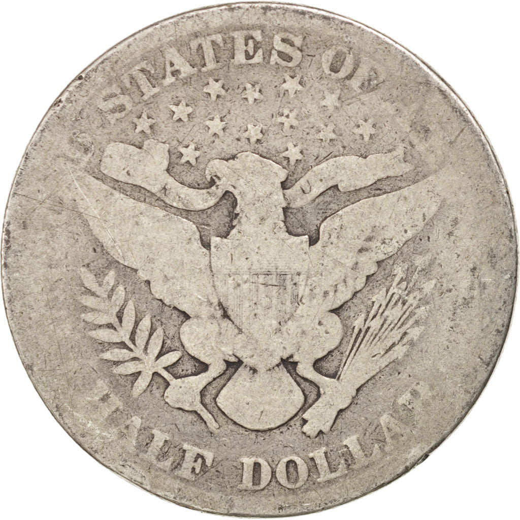 UNITED STATES, Barber Half Dollar, Half Dollar, 1898, U.S. Mint, KM #116,...