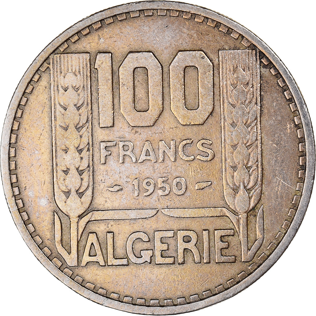 Moneta, Algieria, 100 Francs, 1950