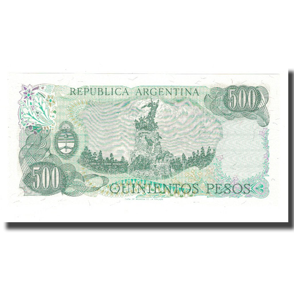 Banknote, Argentina, 500 Pesos, KM:298a, UNC(65-70)