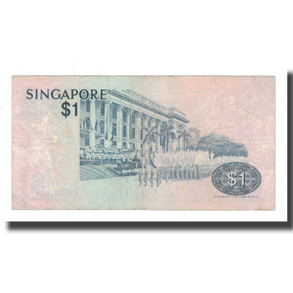 Banknote, Singapore, 1 Dollar, KM:9, F(12-15)
