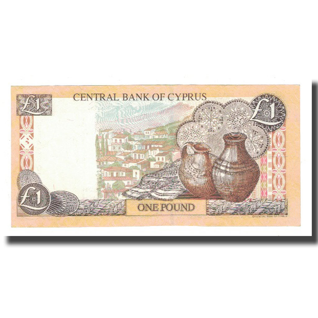 Banknote, Cyprus, 1 Pound, 2004, 2004-04-01, KM:60d, VF(30-35)