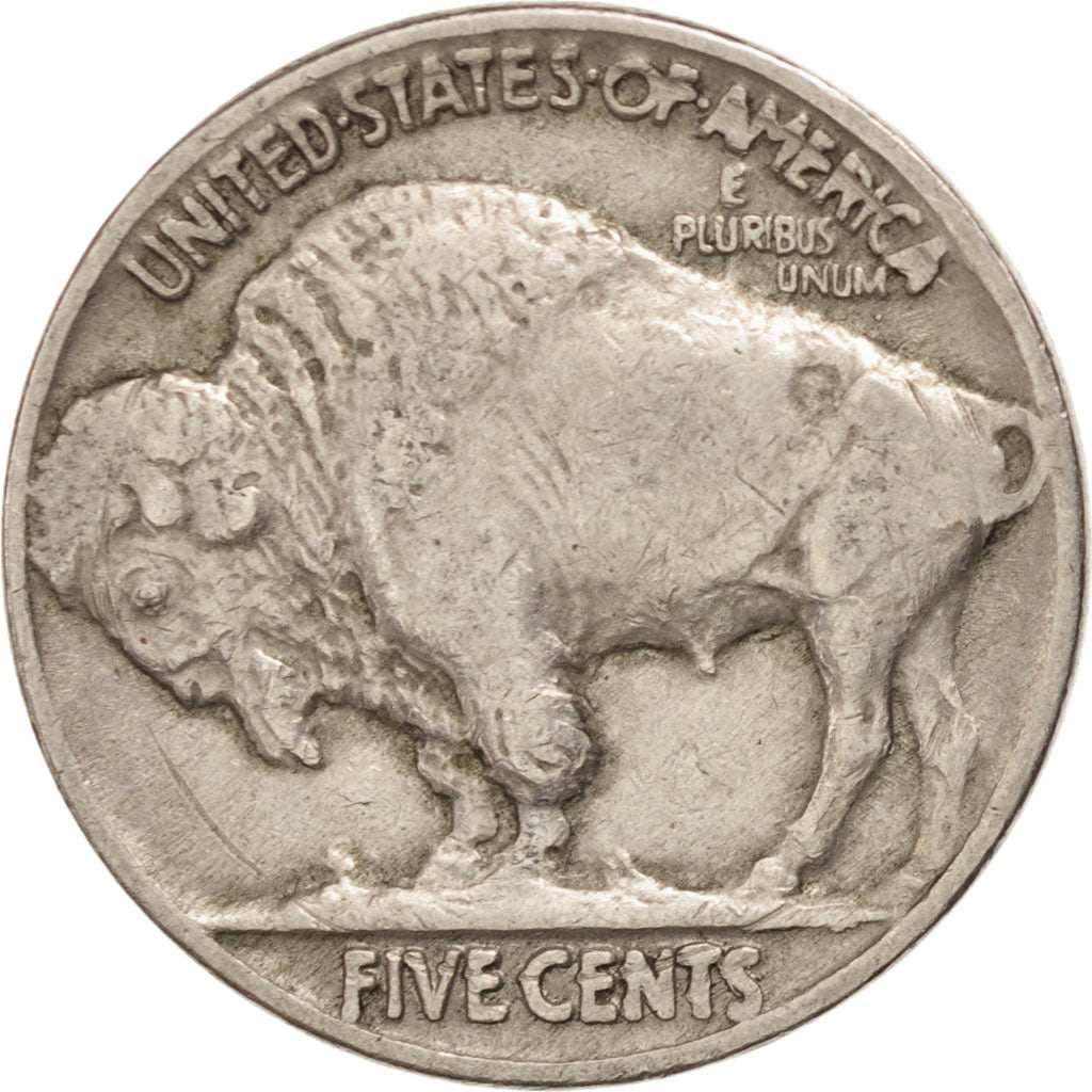 UNITED STATES, Buffalo Nickel, 5 Cents, 1937, U.S. Mint, KM #134, EF(40-45),...