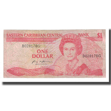 Billet, Etats des caraibes orientales, 1 Dollar, KM:17g, B+