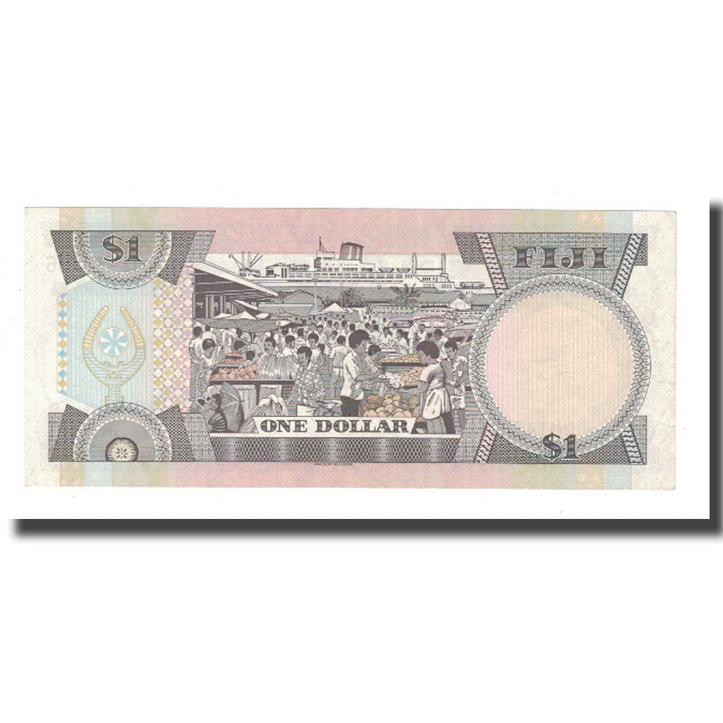 Banknote, Fiji, 1 Dollar, KM:86a, EF(40-45)