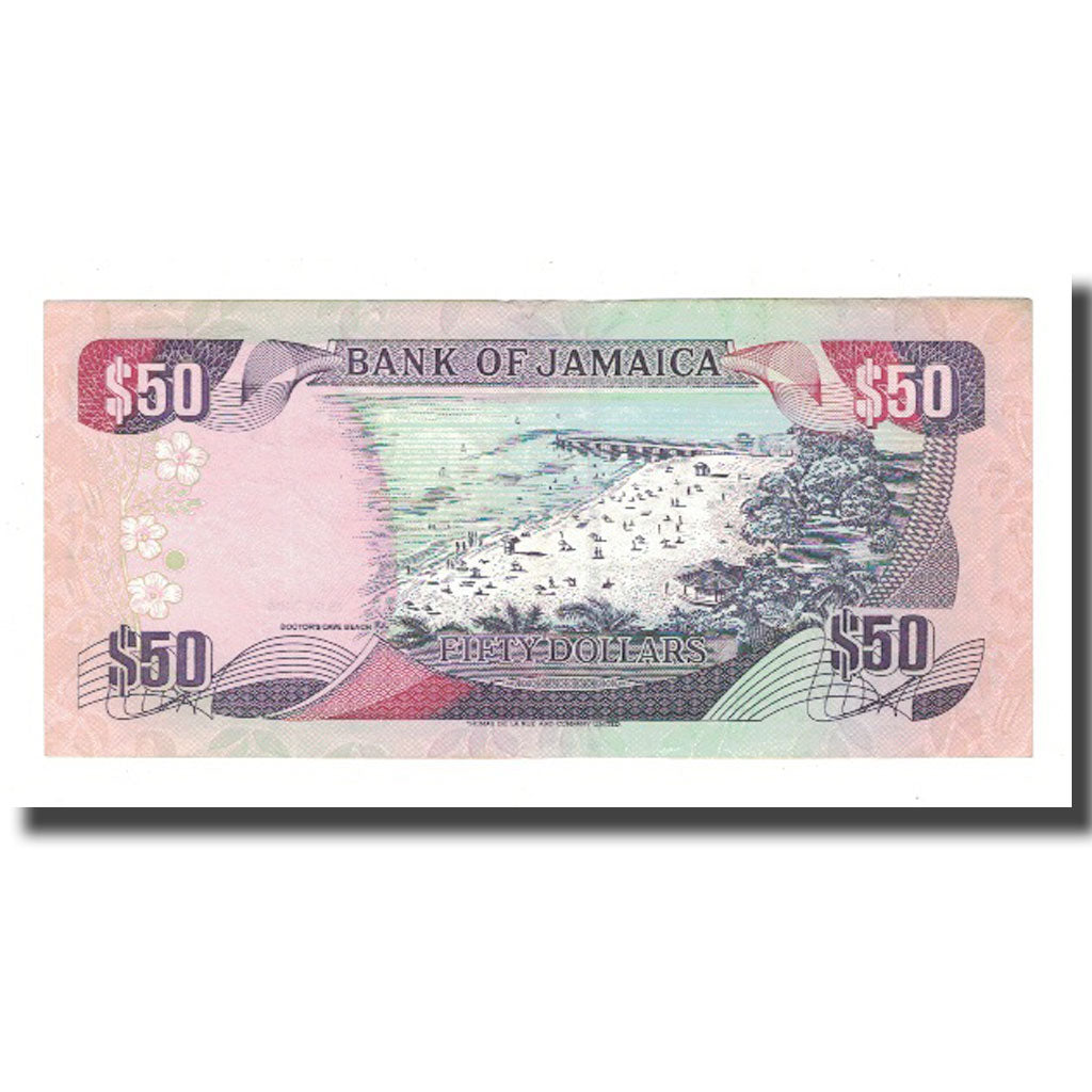 Banknote, Jamaica, 50 Dollars, 2001, 2001-01-15, KM:79b, VF(20-25)