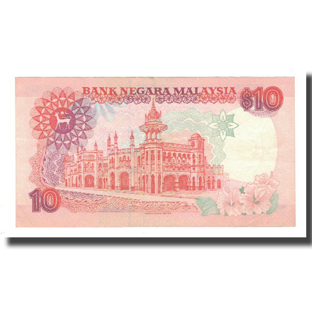 Banknote, Malaysia, 10 Ringgit, KM:36, VF(30-35)