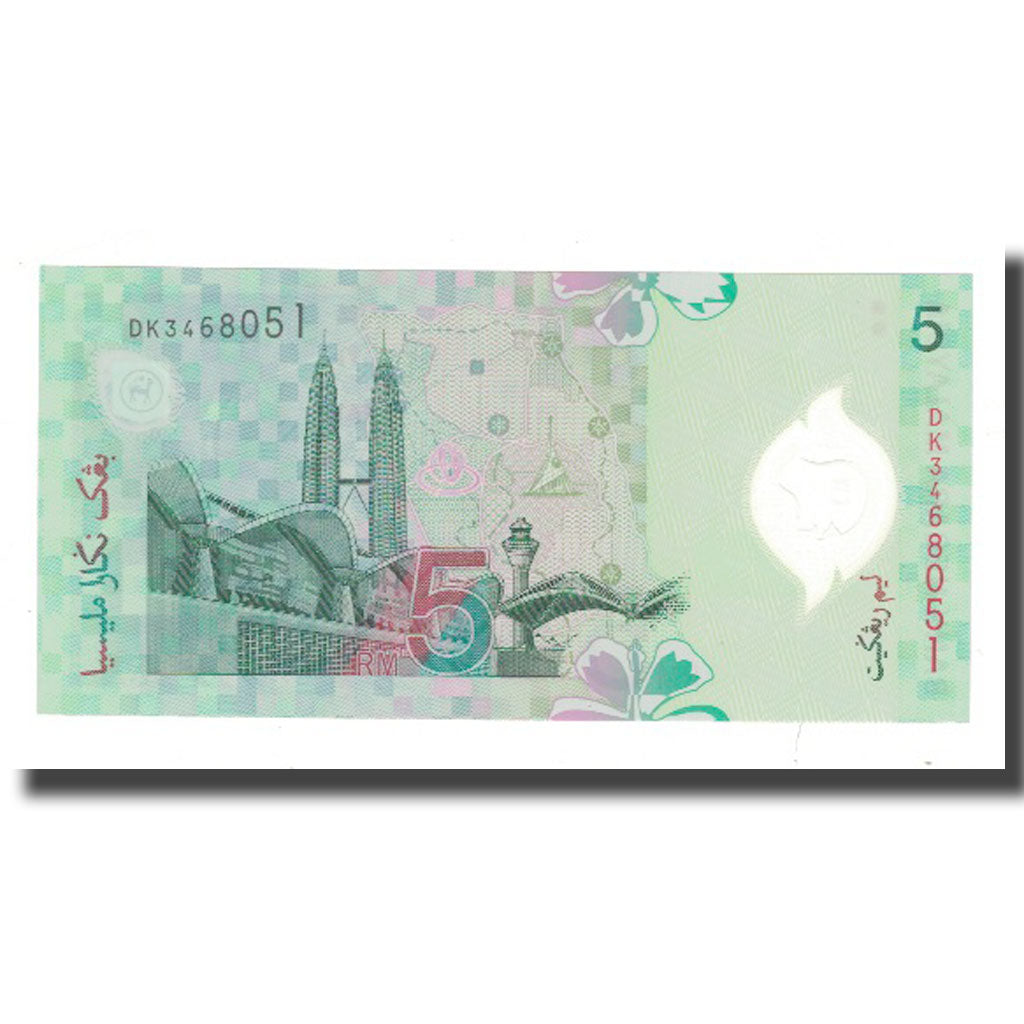 Nota, Malásia, 5 Ringgit, KM:41a, UNC(65-70)