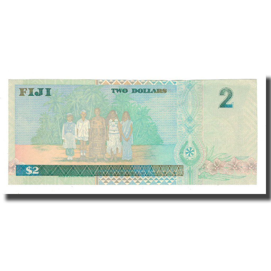 Nota, Fiji, 2 Dollars, KM:96b, UNC(65-70)