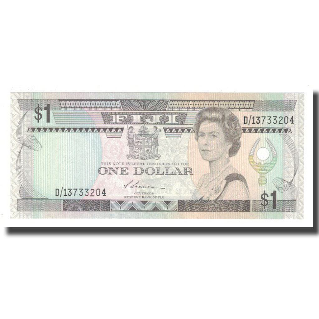 Banknote, Fiji, 1 Dollar, KM:86a, UNC(65-70)