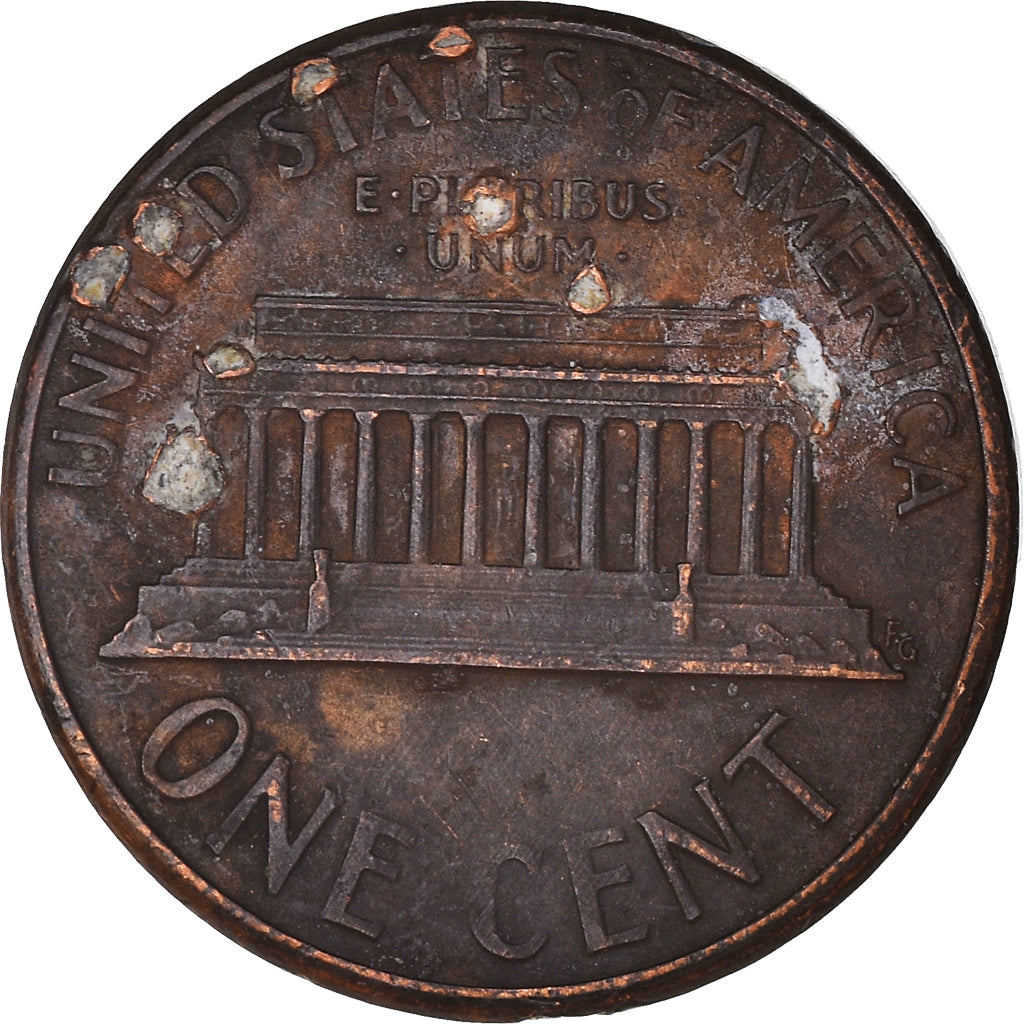 Coin, United States of America, 1 Cent, Undated