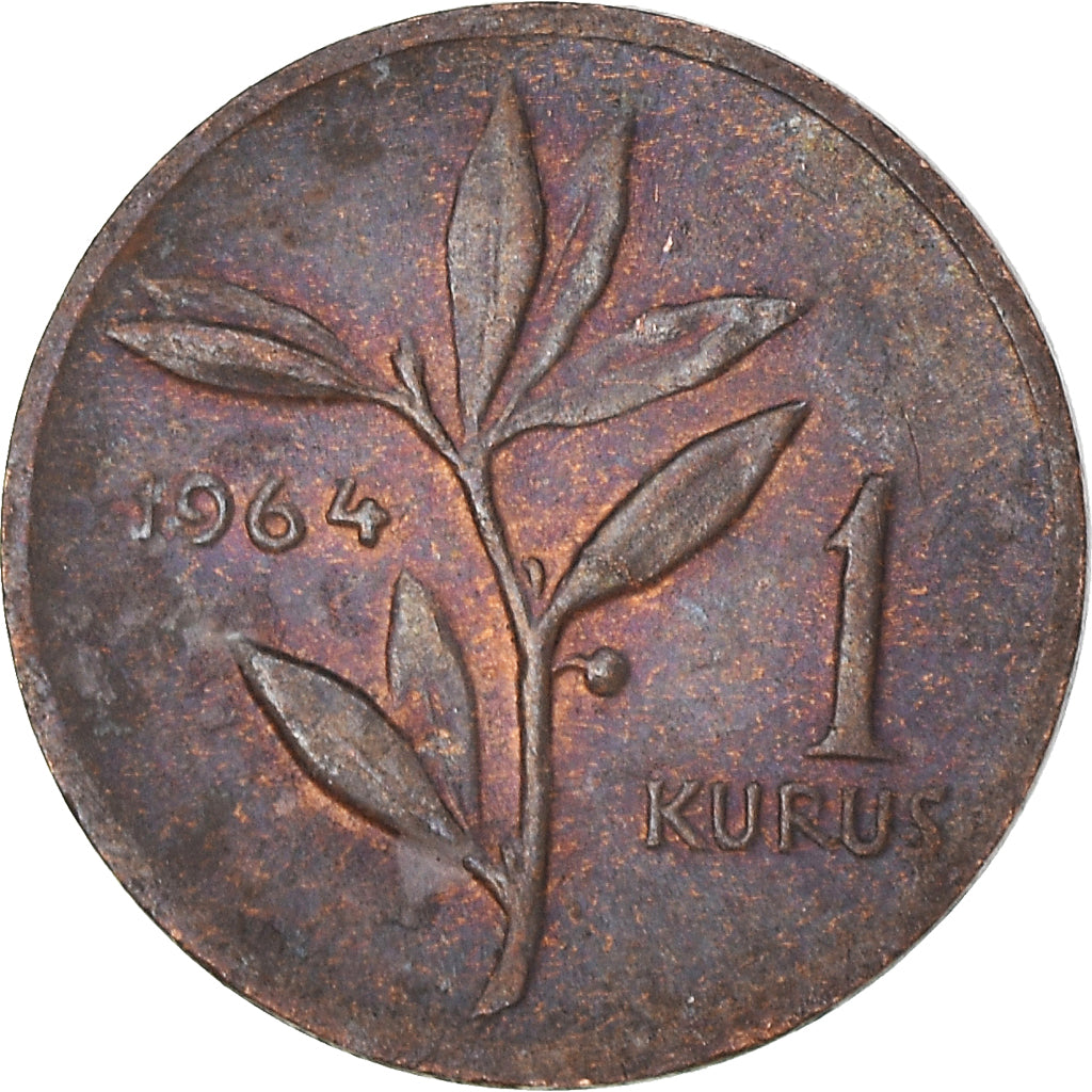 Coin, Turkey, Kurus, 1964