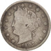 UNITED STATES, Liberty Nickel, 5 Cents, 1907, U.S. Mint, KM #112, VF(20-25),...