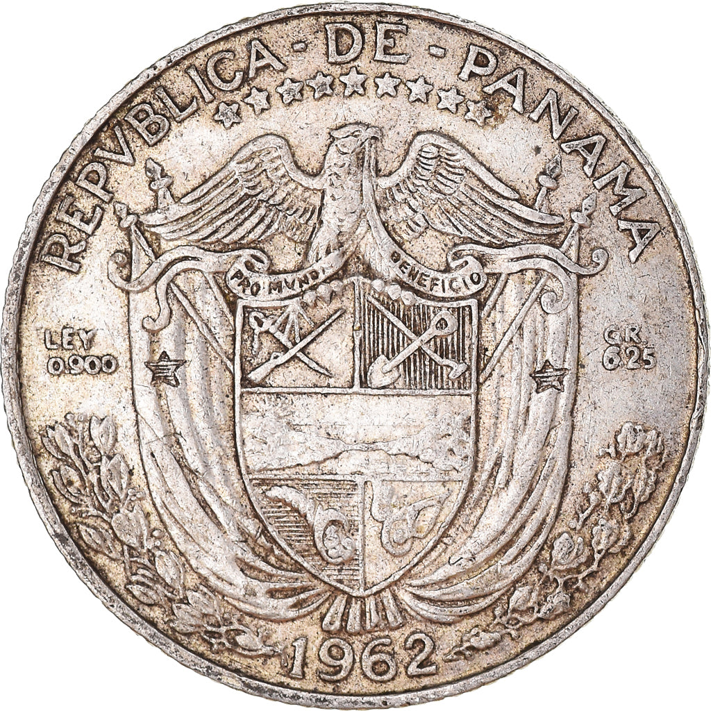 Münze, Panama, 1/4 Balboa, 1962