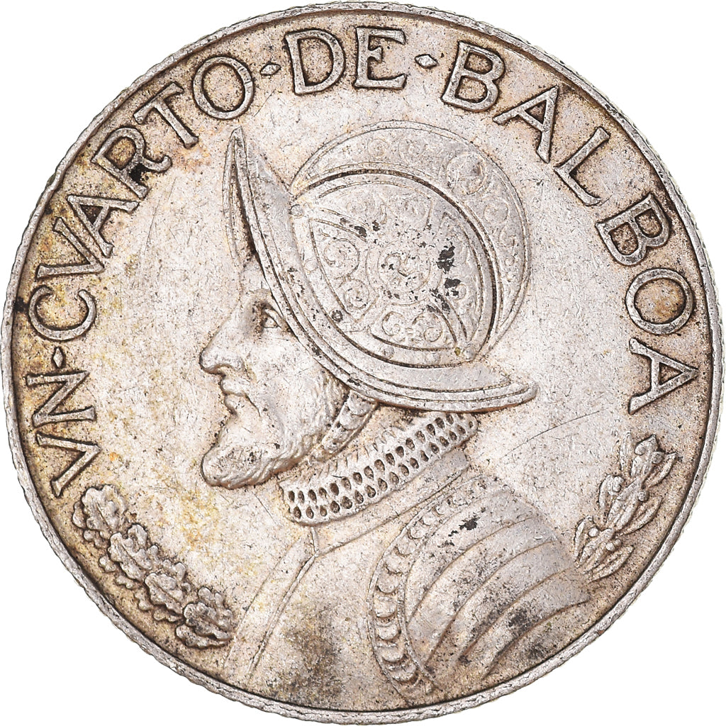 Münze, Panama, 1/4 Balboa, 1962