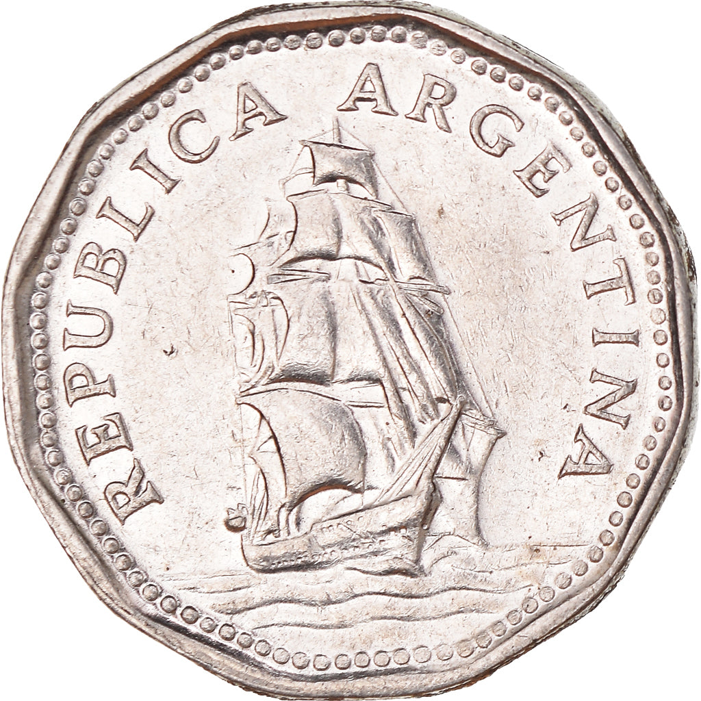 Moneda, Argentina, 5 Pesos, 1963