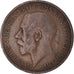 Moneda, Gran Bretaña, 1/2 Penny, 1922
