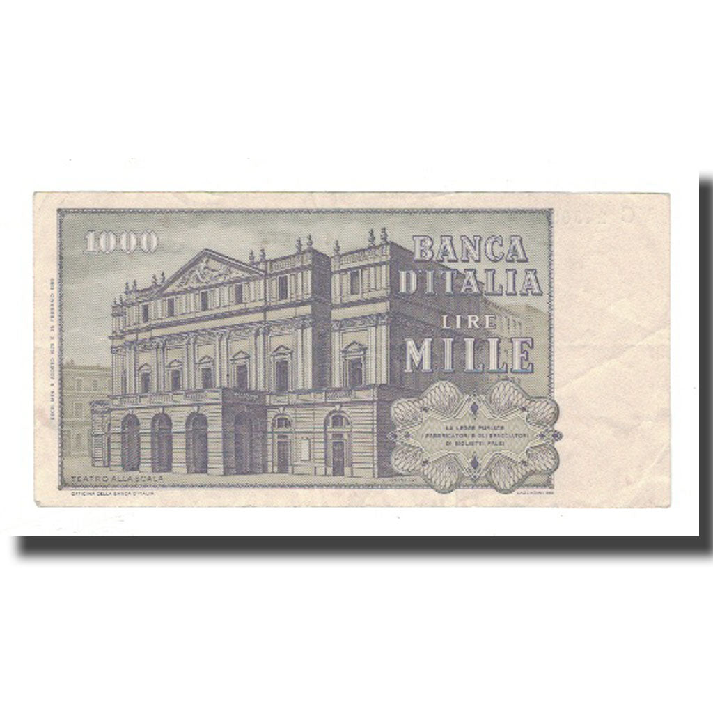 Banknote, Italy, 1000 Lire, 1975, 1975-08-05, KM:101d, VF(30-35)