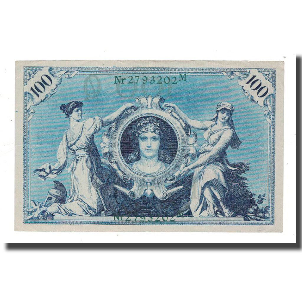 Nota, Alemanha, 100 Mark, 1908, 1908-02-07, KM:34, VF(30-35)