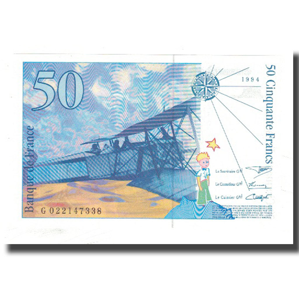 France, 50 Francs, 1994, NEUF, Fayette:73.1a, KM:157Ab
