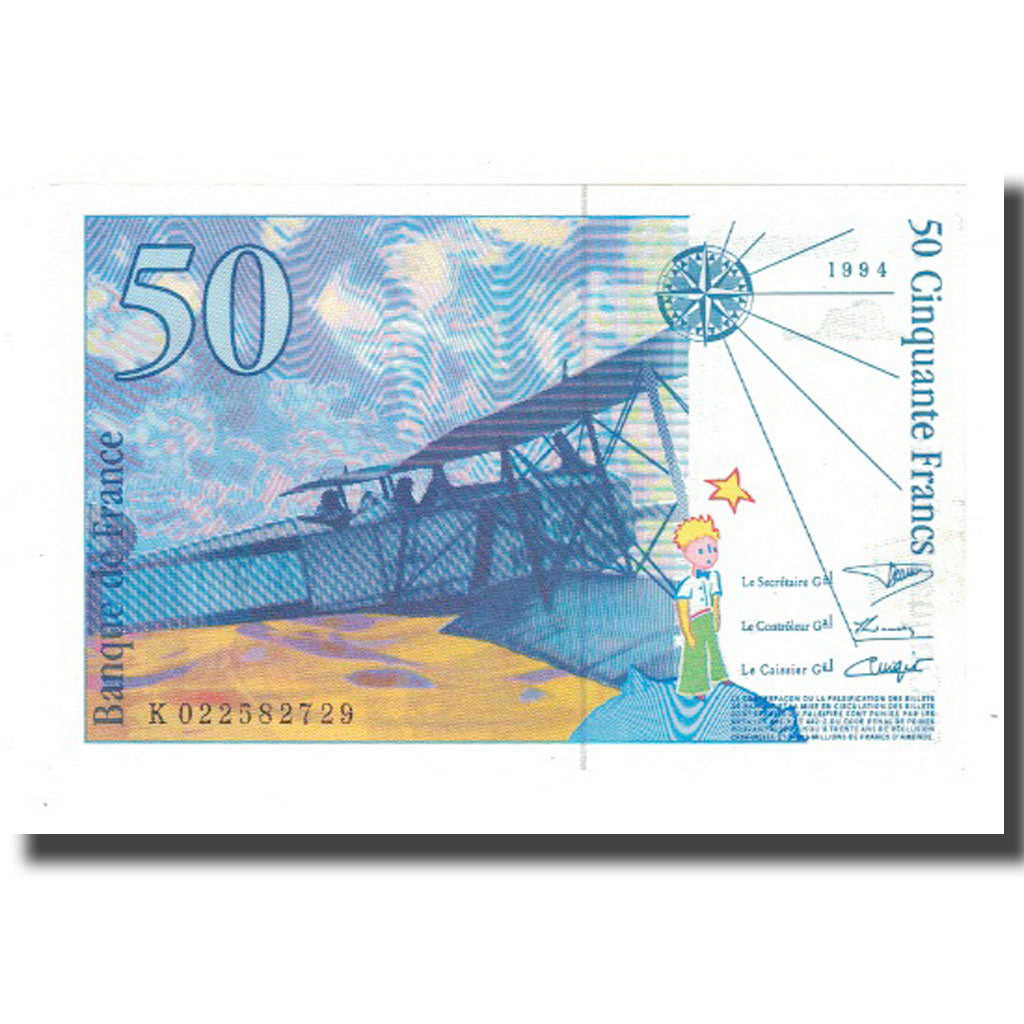 France, 50 Francs, 1994, NEUF, Fayette:73.1a, KM:157Ab