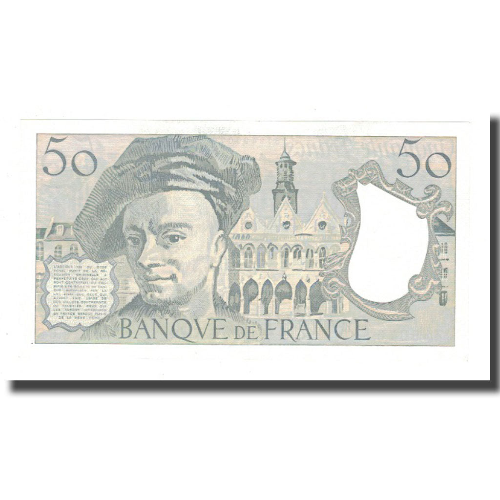 France, 50 Francs, 1991, AU(50-53), Fayette:67.17, KM:152e
