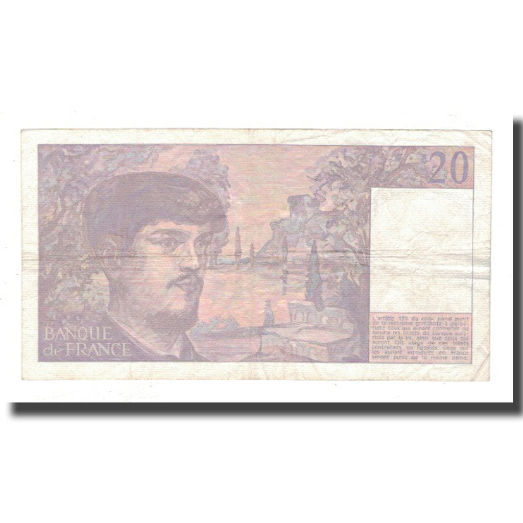 France, 20 Francs, 1988, TB, Fayette:66.9, KM:151c