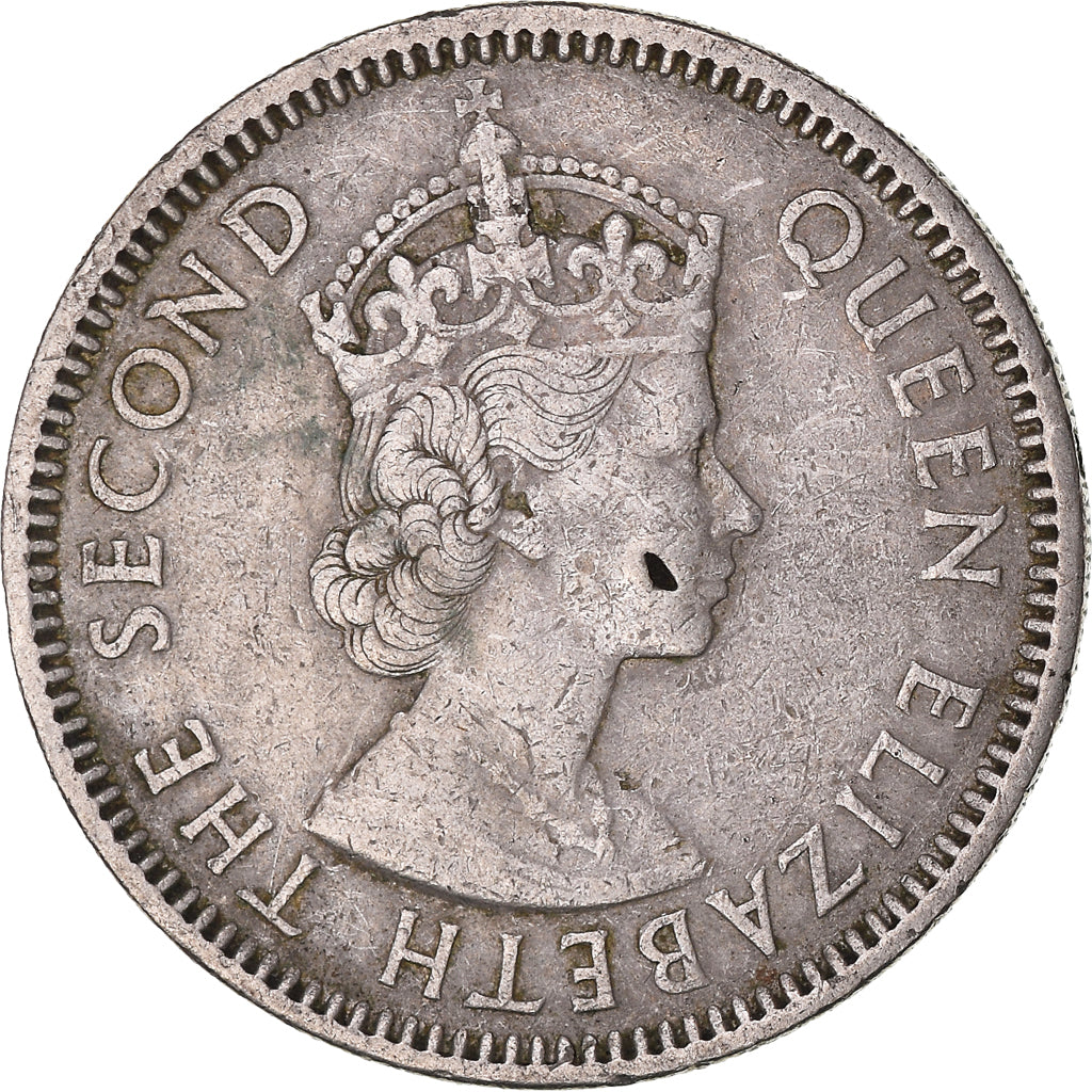 Munten, Staten van de oostelijke Caraïben, 25 Cents, 1965