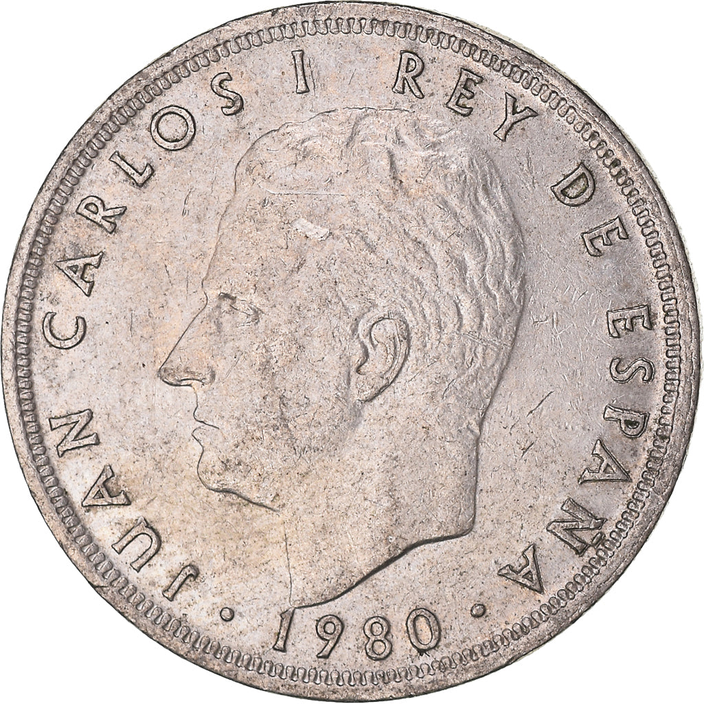 Coin, Spain, 5 Pesetas, 1980-1981