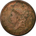 Moneta, USA, Coronet Cent, Cent, 1817, U.S. Mint, Philadelphia, VF(30-35)