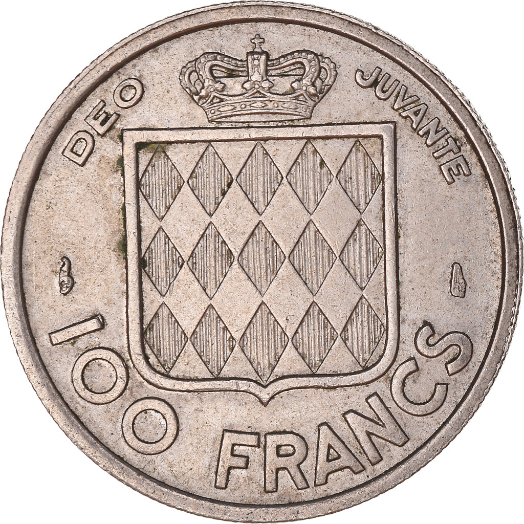 Moneda, Mónaco, 100 Francs, 1956