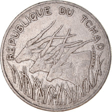 Moneda, Chad, 100 Francs, 1972