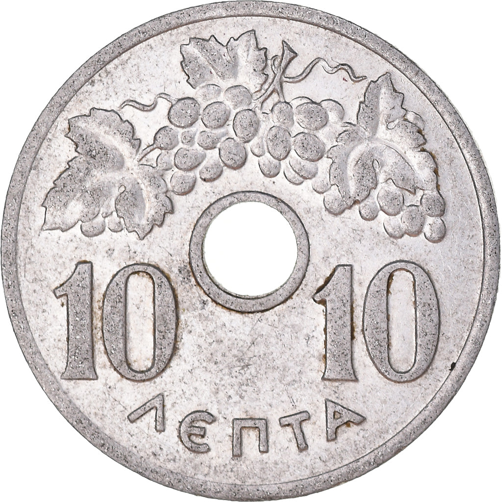 Moneta, Grecia, 10 Lepta, 1959