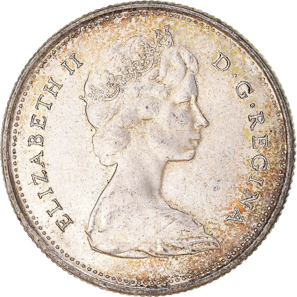 Coin, Canada, 25 Cents, 1967