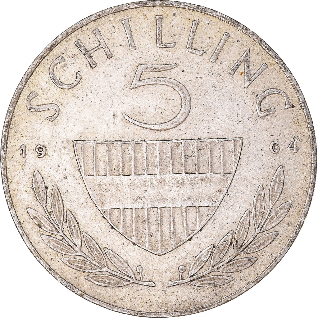 Coin, Austria, 5 Schilling, 1964