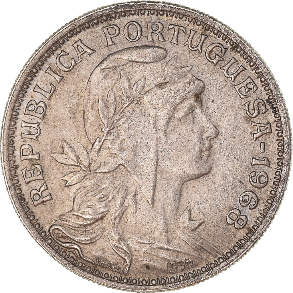 Münze, Portugal, 50 Centavos, 1968