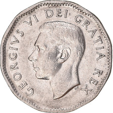 Monnaie, Canada, 5 Cents, 1950