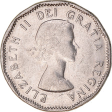 Monnaie, Canada, 5 Cents, 1956