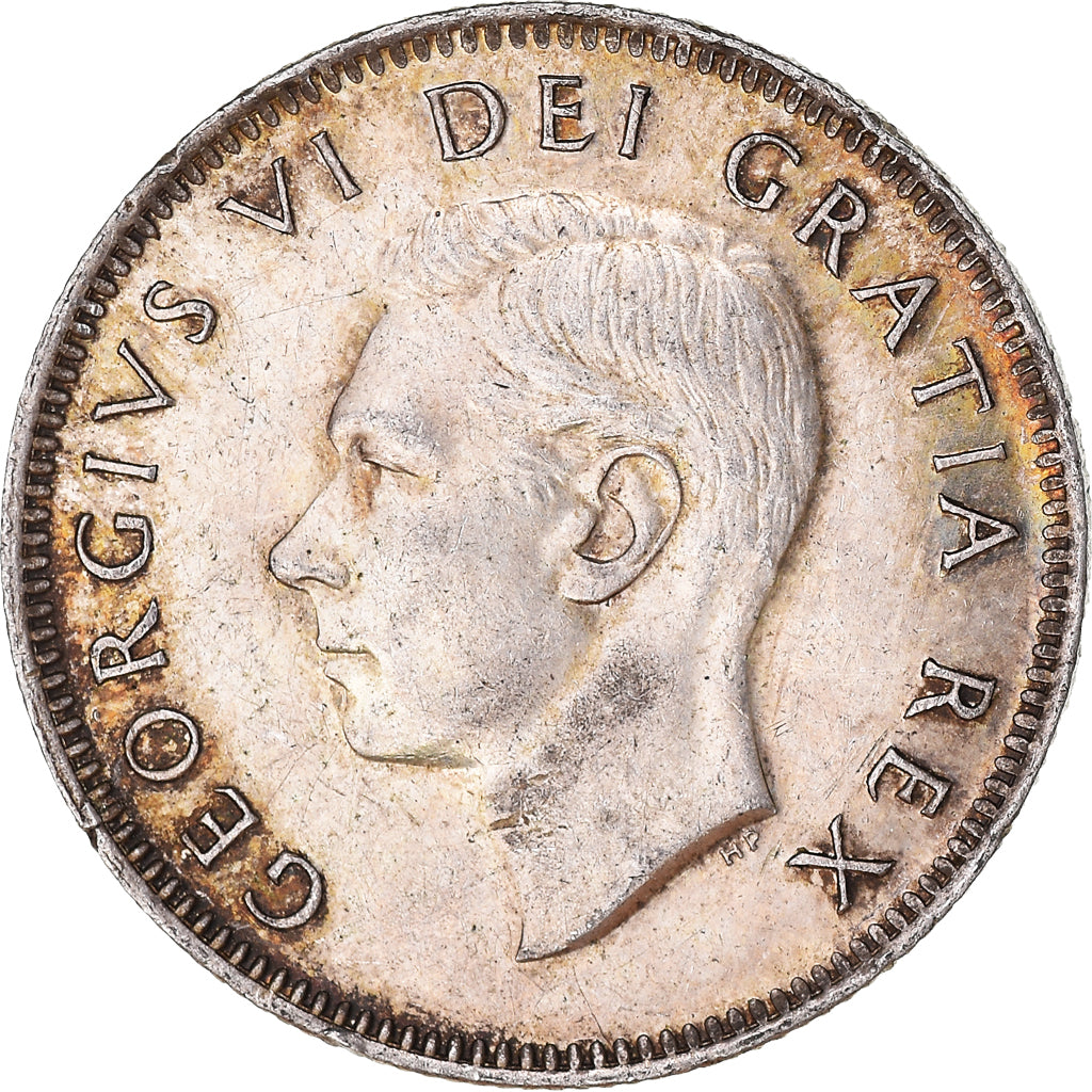 Munten, Canada, 25 Cents, 1951