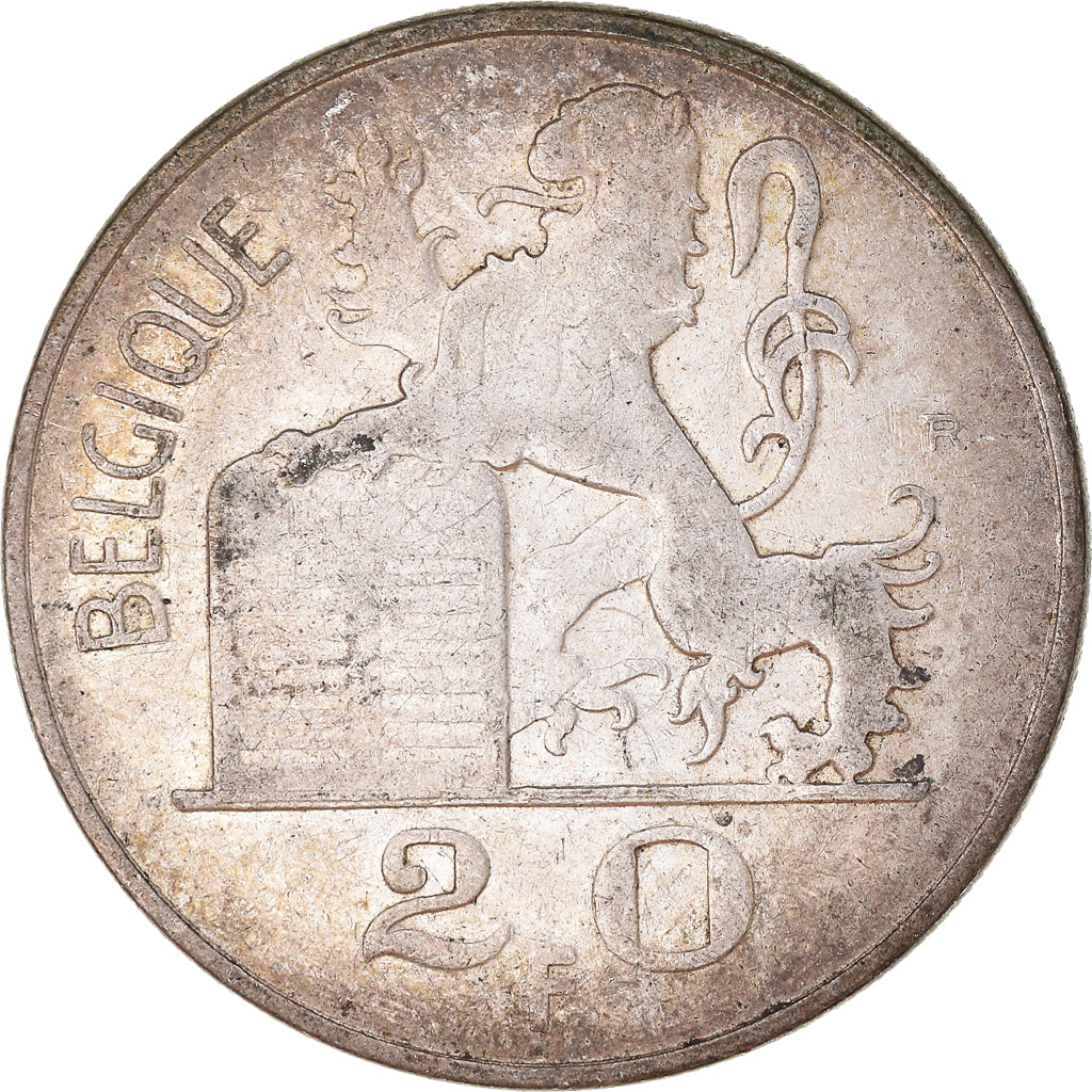 Moneda, Bélgica, 20 Francs, 20 Frank, 1949