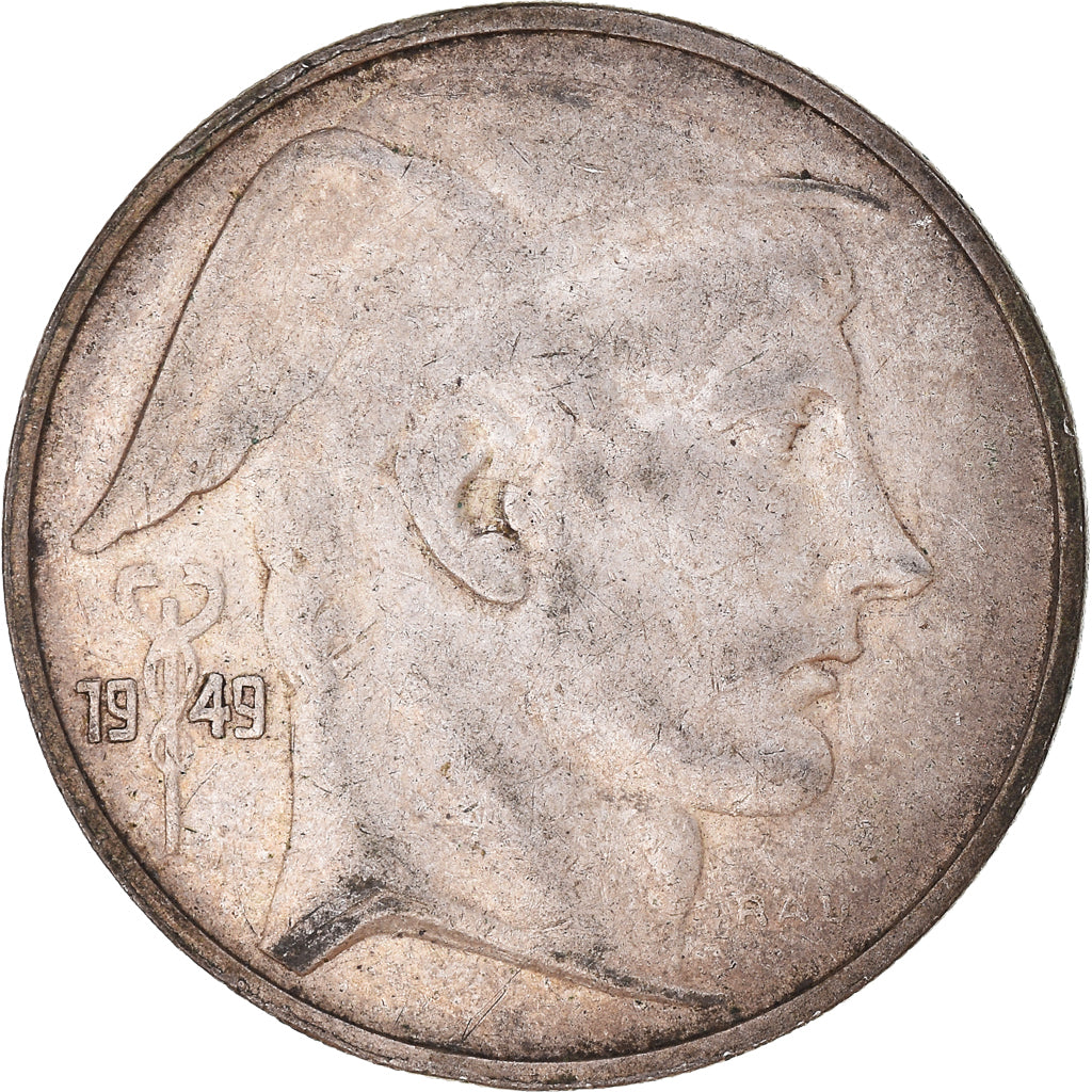 Coin, Belgium, 20 Francs, 20 Frank, 1949
