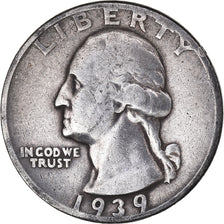 Moneda, Estados Unidos, Quarter, 1939