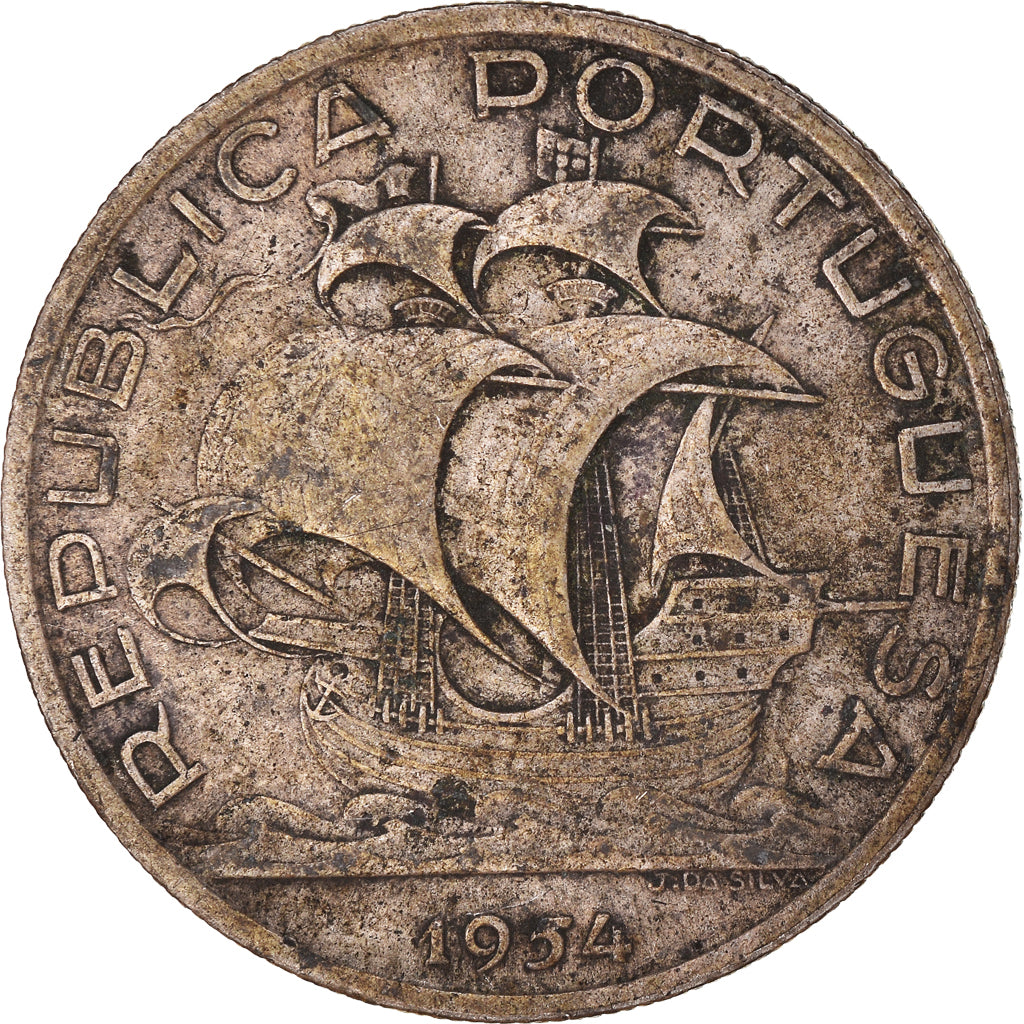 Moeda, Portugal, 10 Escudos, 1954