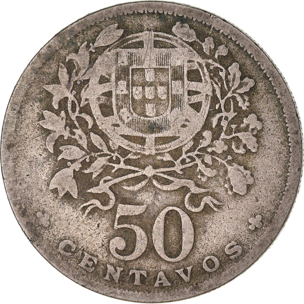 Münze, Portugal, 50 Centavos, 1931